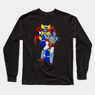 Battle of the Plamo Robots Long Sleeve T-Shirt